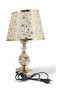 Luxury 38CM Gold Table Lamp with Beautiful Crystal Detail and Elegant Fabric Shade, Decorative Bedside Lighting Fixture for Bedroom, Living Room, Office, Guest Room, Hotel, Modern Classic - 2