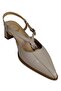N2677 Women's Genuine Leather Patent Leather Heeled Classic Shoes - 7