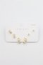 Glb-stl41414 multi-set earrings - gold