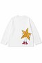 Unisex Kids Oversize I Am a Star Printed Long Sleeve T-Shirt - 2