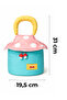 Mushroom Shaped Makeup Bag Blue - 6