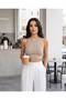 Women's Halter Collar Crop Athlete