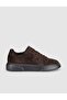 Brown Suede Genuine Leather Men's Sneaker Shoes