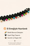 Cat Collar Colorful Beaded Black Handmade Adjustable Cat Neck Accessory - 4