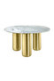 Shiroti Marble Top Dining Table - 4 Seater - 2