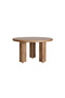 Mariana Collection Dining Table Set - 6 Person - Brown - 2