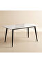 Folio Dining Table Set - 4 People - Brown and Multicolor - 4
