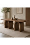 Victory Collection Dining Table - 8 Seater - Brown - 3