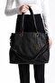 Women's Brown Shoulder and Arm Bag with Soft Leather Accessories - 5