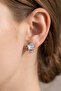 Y2K Earrings High Quality Zircon Plated Moon and Star Design Dangle Earrings - 3