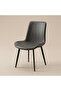 Folio Dining Table Set - 4 Seater - Dark Grey & Multicolor - 5