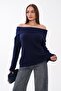 Women's Madonna Collar Knitwear Knitted Sweater 265013 - - 3