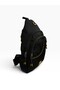 Unisex Sports Multi-Compartment Crossbody Body Bag Black-Yellow - 4
