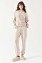 Women's Sweat Bottoms with Elastic Waist and Legs