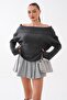 Women's Madonna Collar Knitwear Knitted Sweater 265013 - - 3