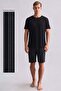 Egyptian Men's Bamboo Pajama Shorts Black
