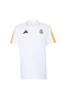 Real Madrid Dna Men's White Football Polo Neck T-Shirt Kg2946 - 6