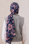 Women's Hijab Shawl Daily Printed Soft Shawl - 3
