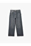 Comfortable Fit Washable Long Straight Leg Cotton Jeans - Baggy Jeans - 4