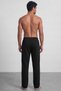 Egyptian Men's Cotton Blend Tracksuit Bottoms Black - 2