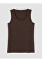 Lcw Curve Brown Plus Size Women's Athlete with Stones - 5
