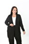 Women's Lycra Viscose Plus Size Cardigan Pants Suit - 4