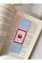 Colorful Patterned Motto Bookmark 6 Pieces - 3