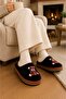 Unisex, Plaid Patterned, Bear Figured, Soft, Plush Winter House Slippers - 5