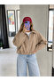 Belted Bomber Crop Trench Jacket - 4