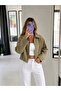 Belted Bomber Crop Trench Jacket - 5
