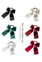 Little Dreams Series, 2-Piece Black Satin Ribbon Bow Hair Clip, Elastic Hair Clip. Preschool, School, Elementary School, Children and Teenagers Buckle Up. - 3