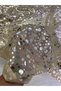 Silver Polka Dot Fabric - 2