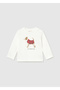 Baby Boy Cream Printed Long Sleeve T-Shirt 2019