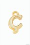 Spt-Gld Yellow Tassel Pendant (235402) Letter C