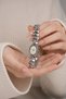 Women's Steel Watch Silver Color White Dial Ying Design Vintage Watch – Limited Edition 2026 Women's Wristwatch - 6