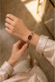 Women's Steel Watch Two-Tone Burgundy Dial Ying Design Vintage Watch – Limited Edition 2026 Women's Wristwatch - 6