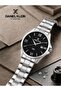 Men's Wristwatch with Steel Strap with 2 Years Warranty for Groom and Suit Vs.Blkt.1185 - 3