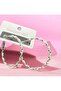 Steel Silver Medium Size Twisted Hoop Earrings - 3