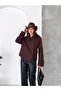 Buttoned Cashmere Jacket with High Collar - 2