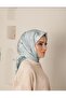 Floral Patterned Twill Scarf - 3