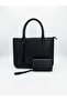 VERNIKA Women’s 2-Piece PU Leather Set - 30x22.5 cm