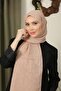 Flowered Pattern Thin Medina Silk Jacquard Shawl - 3