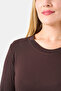 11010 Bi̇tter Bicycle Collar Long Sleeve Basic Knitted Blouse - 5