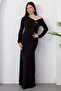 One-Shoulder Madonna Collar Buckle Dress K-252672 - 6