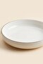 Modern Platinum Silver Gilded Cream Porcelain Bowl / Salad Bowl 23 cm - 4
