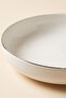 Modern Platinum Silver Gilded Cream Porcelain Bowl / Salad Bowl 23 cm - 3