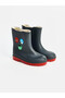 Lcw Steps Anthracite Printed Elastic Boys' Boots