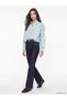 Lcw Modest Indigo High Waist Flare Women's Jean Pants