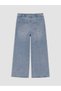 Alita City Lcw Kids Indigo Stone Wideleg Girls' Jean Pants with a Difference - 3