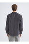 Esvab • Modern & Distinctive Comfortable Fit Long Sleeve Velvet Men's Shirt Jacket - 4